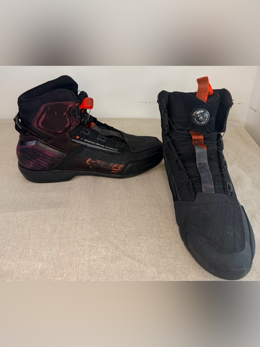 SHIMA Edge Vented Motorcycle Riding Shoes EU 46 US 12